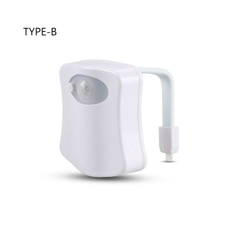 LED Motion Sensor Toilet Night Light with Color Changing Options