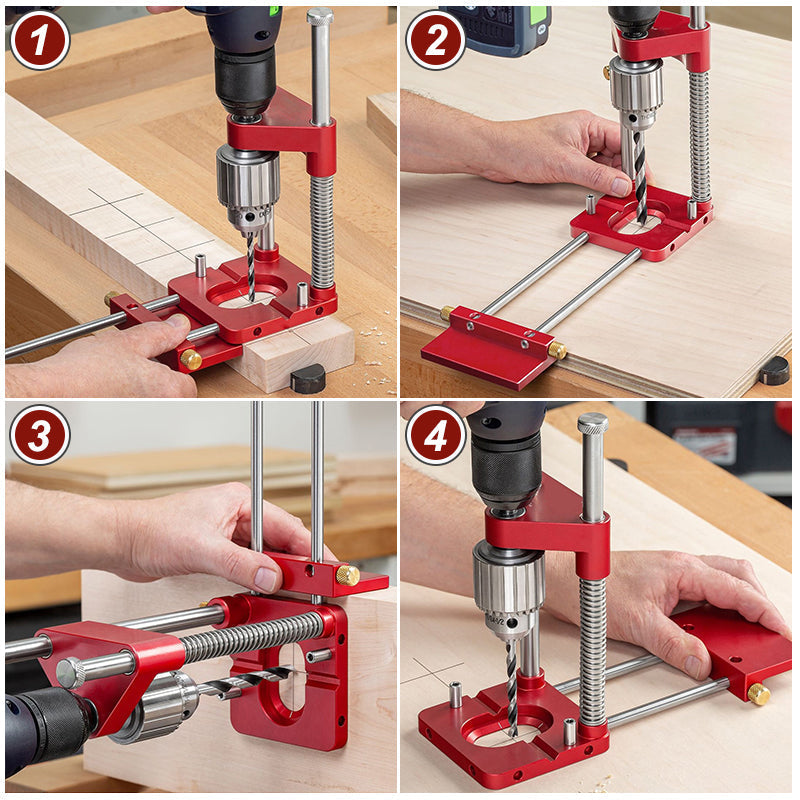 Precision Woodworking Locator Tool for Exact Markings