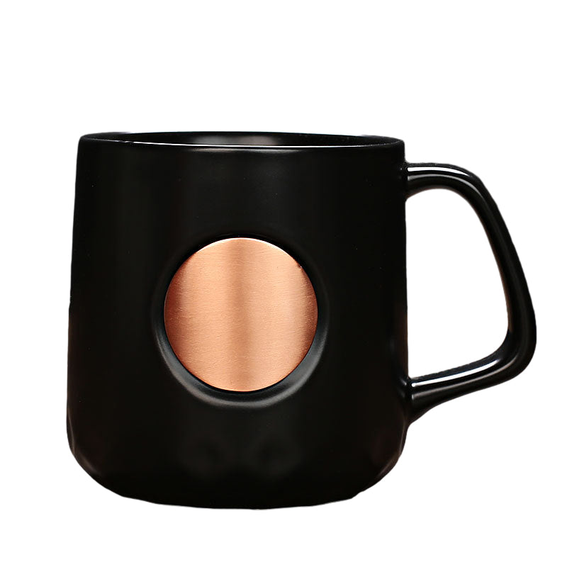 Ceramic Bronze Coffee Mug - Versatile Hot Beverage Cup