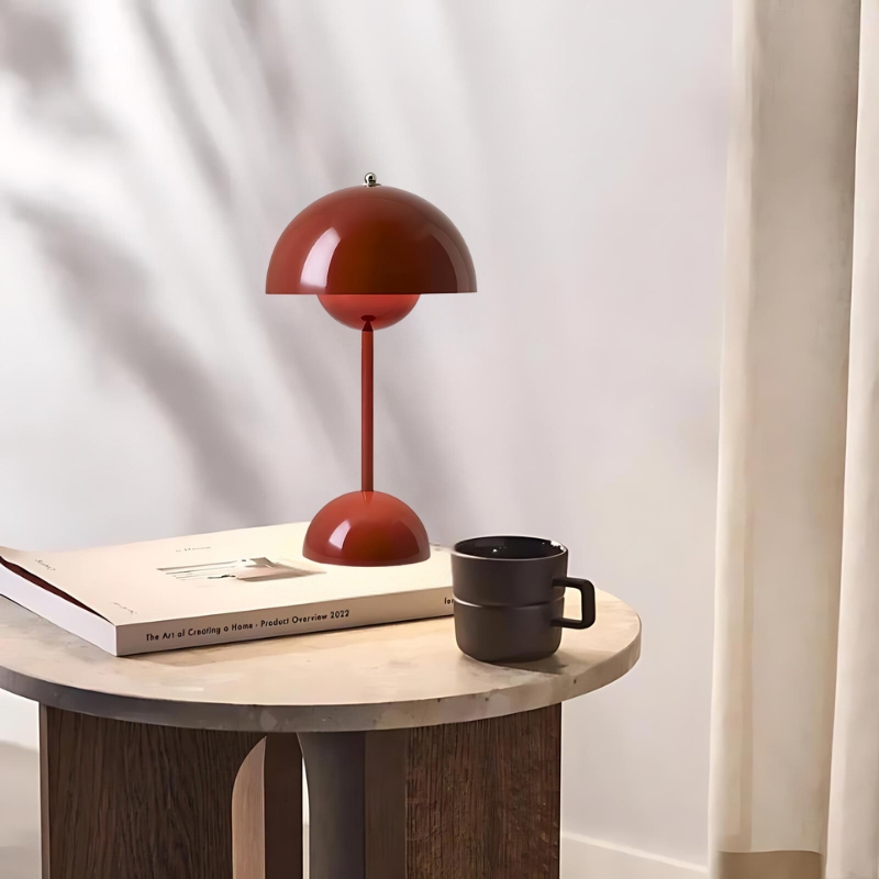 Rechargeable Touch Control Mushroom Table Lamp
