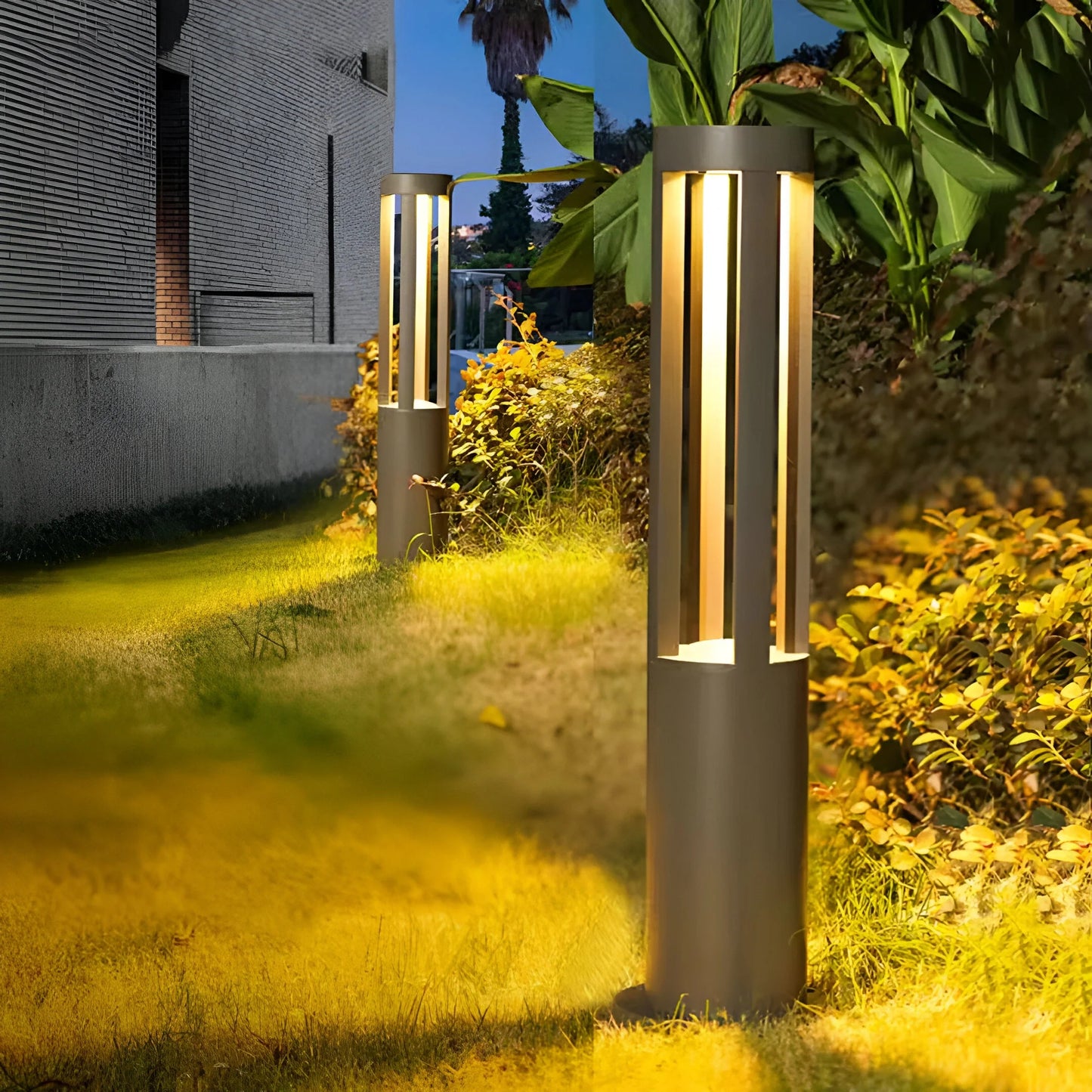 Nature-Inspired LED Stone Outdoor Light