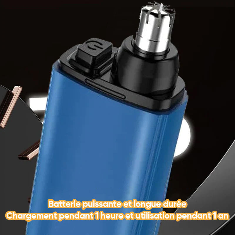 Rechargeable Portable Nose Hair Trimmer with Waterproof Design