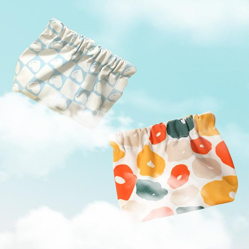 Mini Portable Knitted Fabric Wallet for Travel and Organization