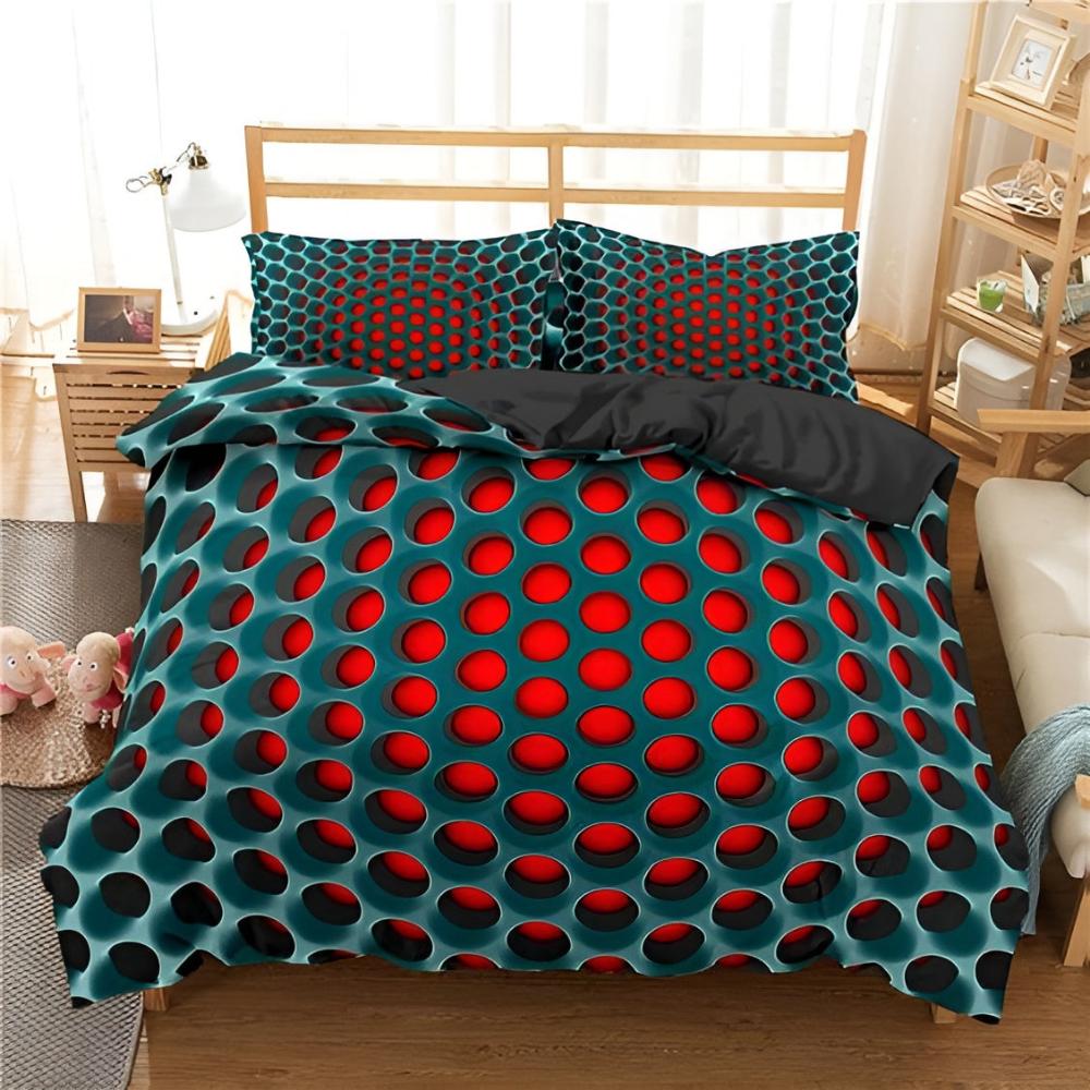 Cosmic Vortex 3D Duvet Cover Set with Pillowcases