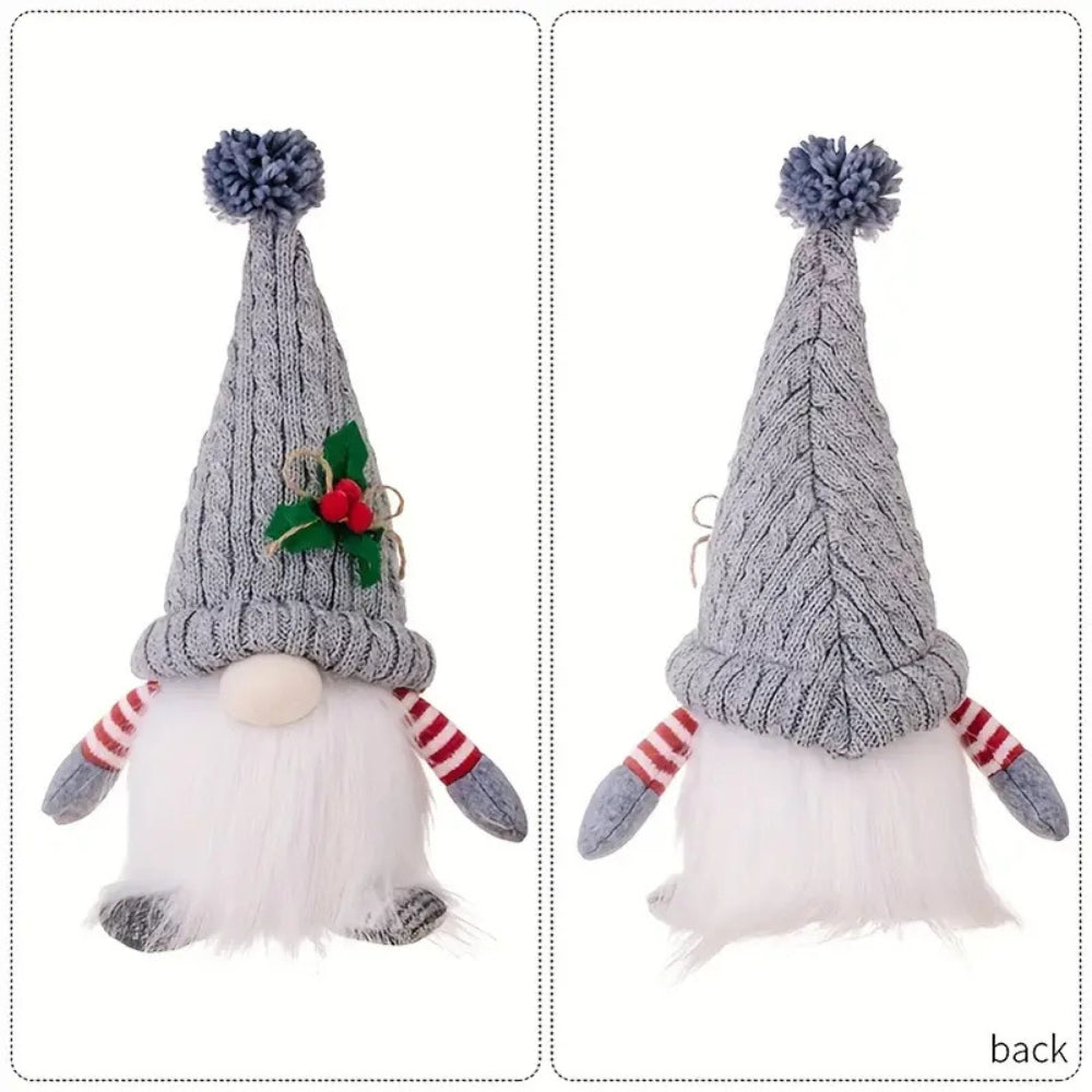 Light-Up Christmas Gnome Doll