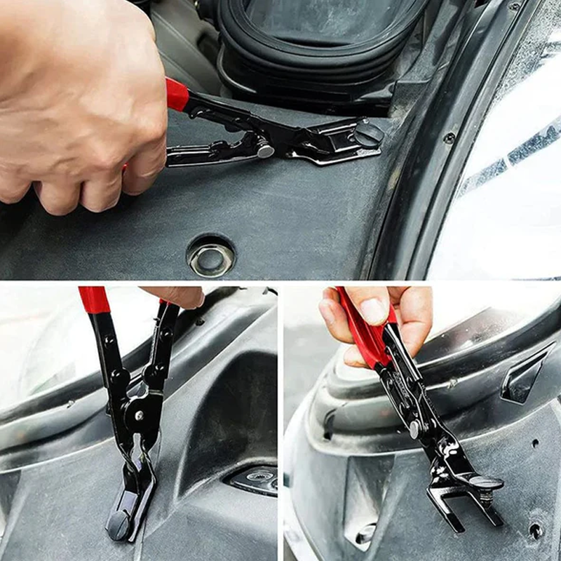 Heavy-Duty Plastic Rivet Pliers with Ergonomic Grip