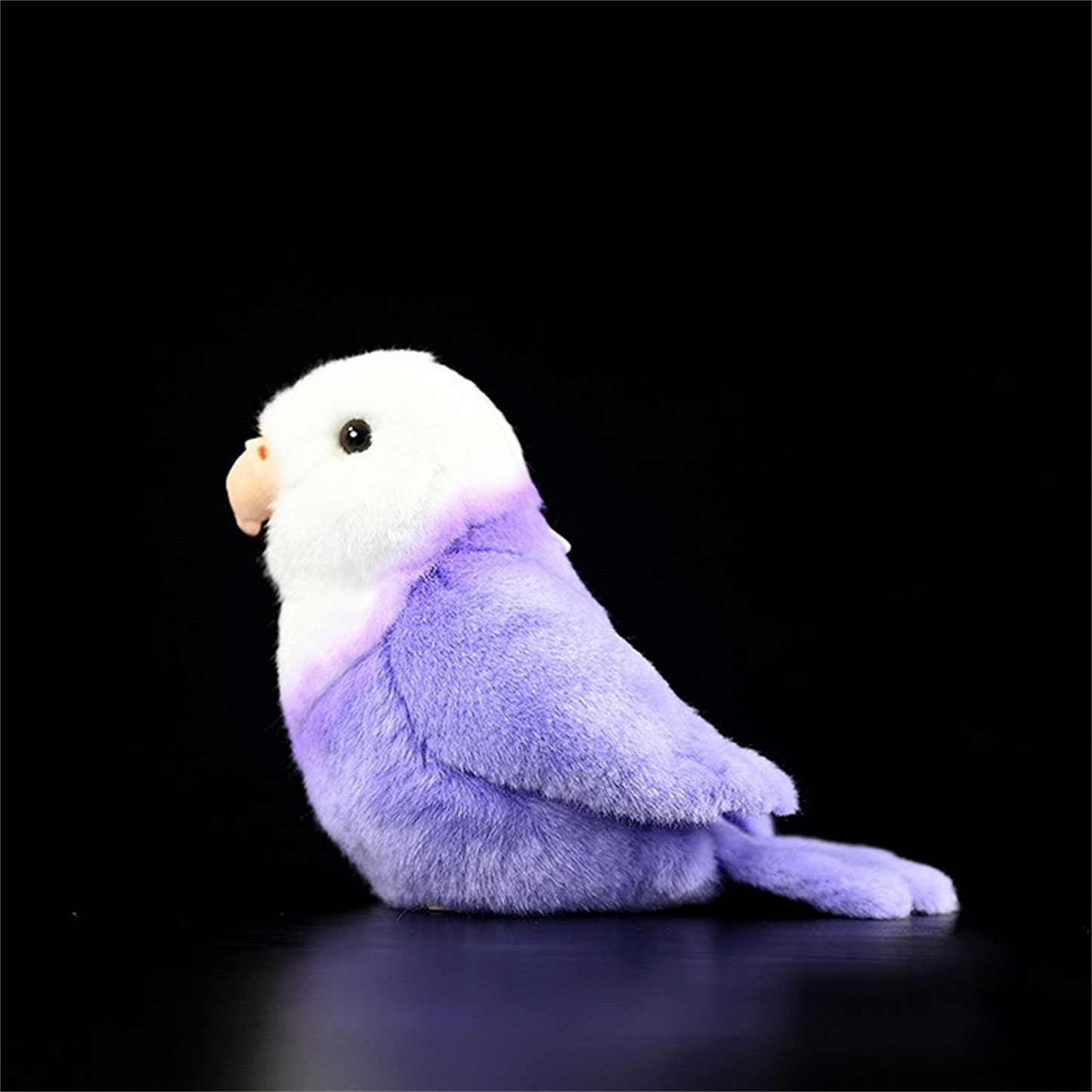 Purple Lovebird Plush Stuffed Animal Toy