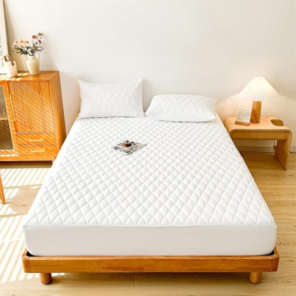 Waterproof Luxury Fitted Sheet Set with Deep Pockets
