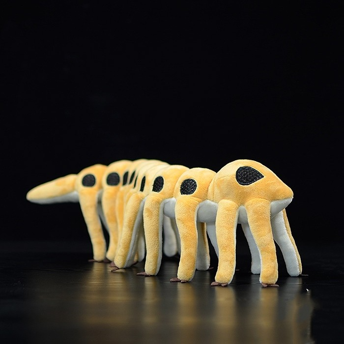 Microdictyon Onychophora Plush Toy - Soft Stuffed Armored Worm