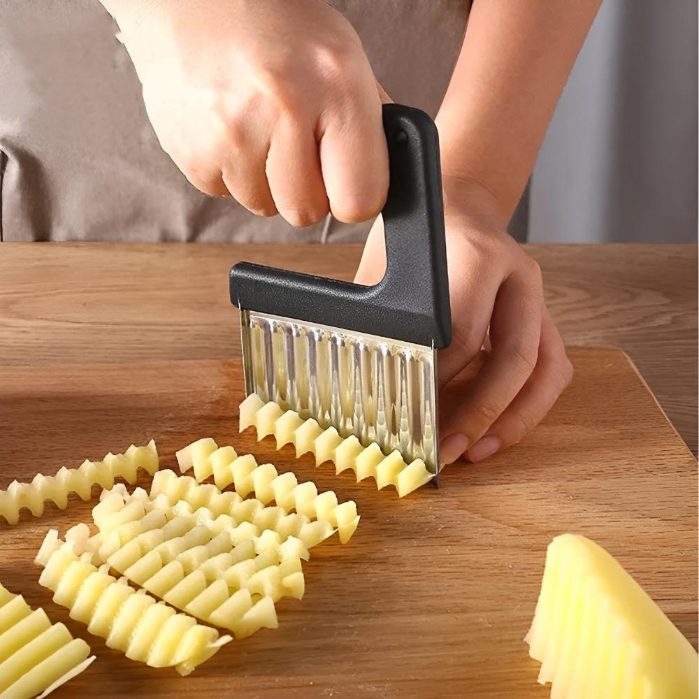 Professional Crinkle-Cut Vegetable Slicer