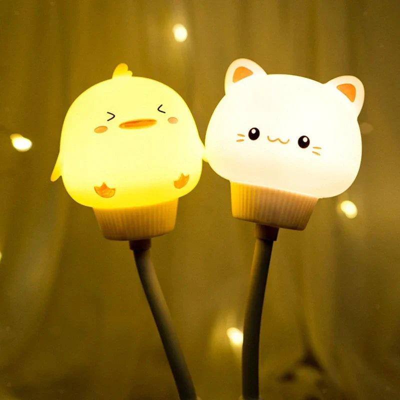 Cute Animal Night Light with Remote Control