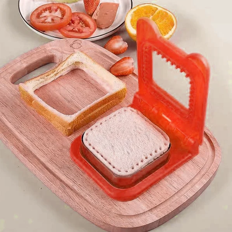Stainless Steel Sandwich Cutter and Sealer for Kids