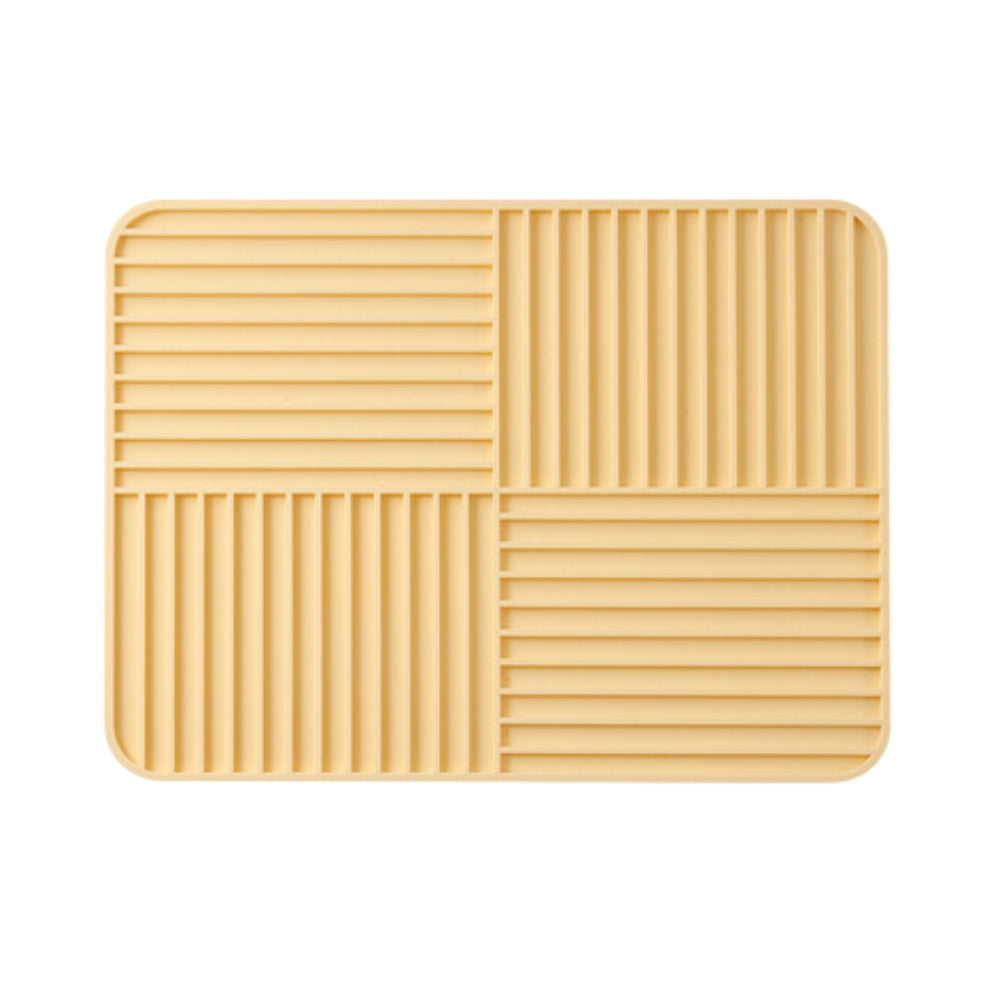 Foldable Silicone Drying Mat with Anti-Slip Design