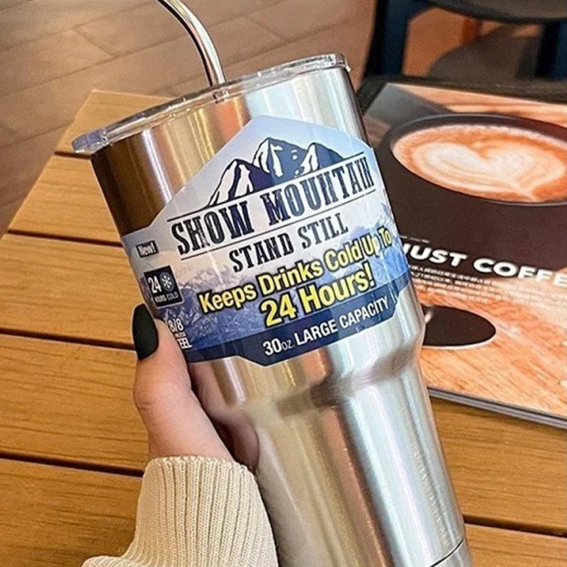 30 oz Stainless Steel Insulated Thermos Flask