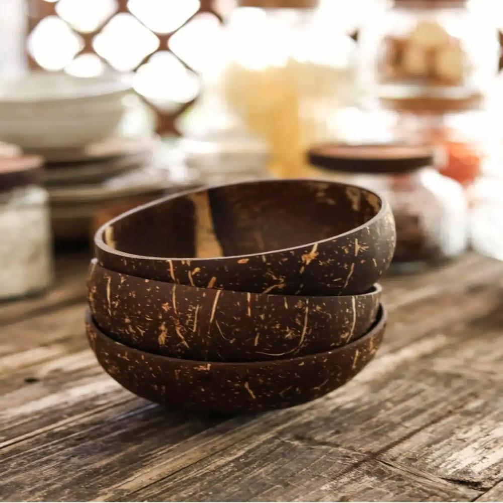 Handcrafted Eco-Friendly Coconut Bowls