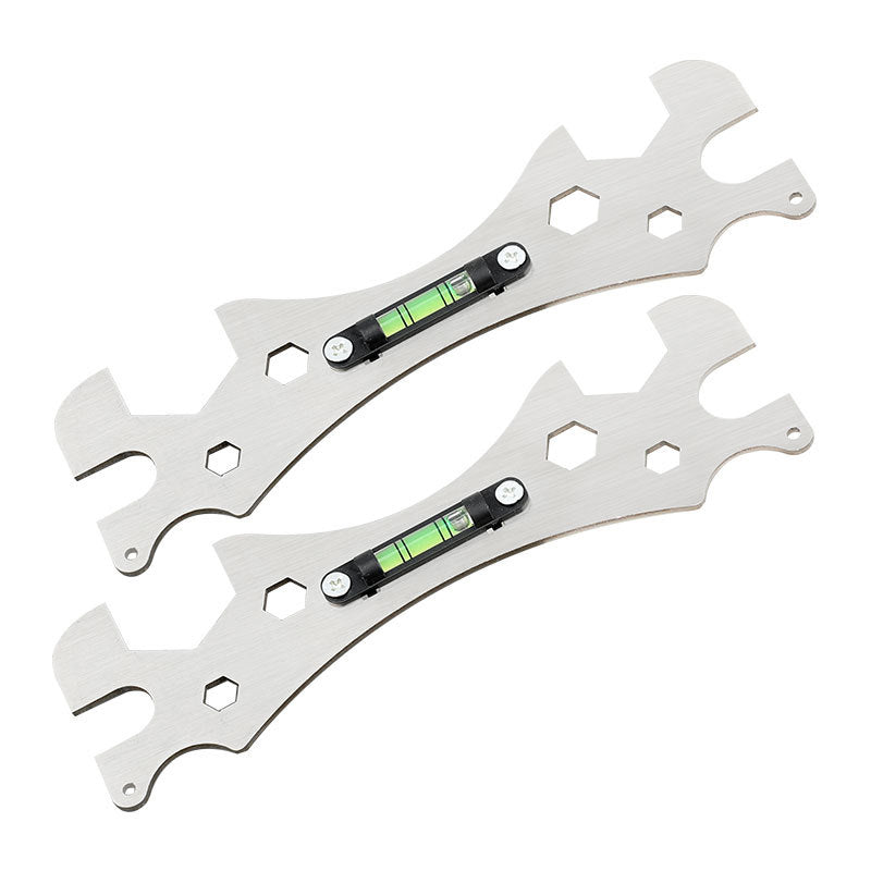 Adjustable Stainless Steel Angle Wrench for Faucets and Sinks