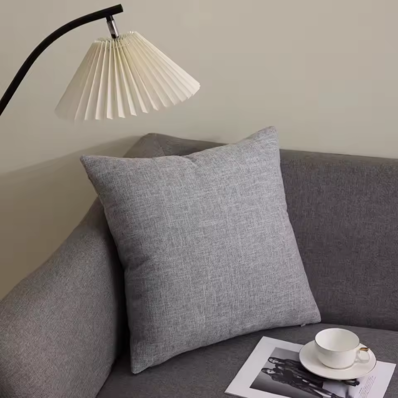 Cotton Linen Decorative Pillowcases for Sofa and Chair