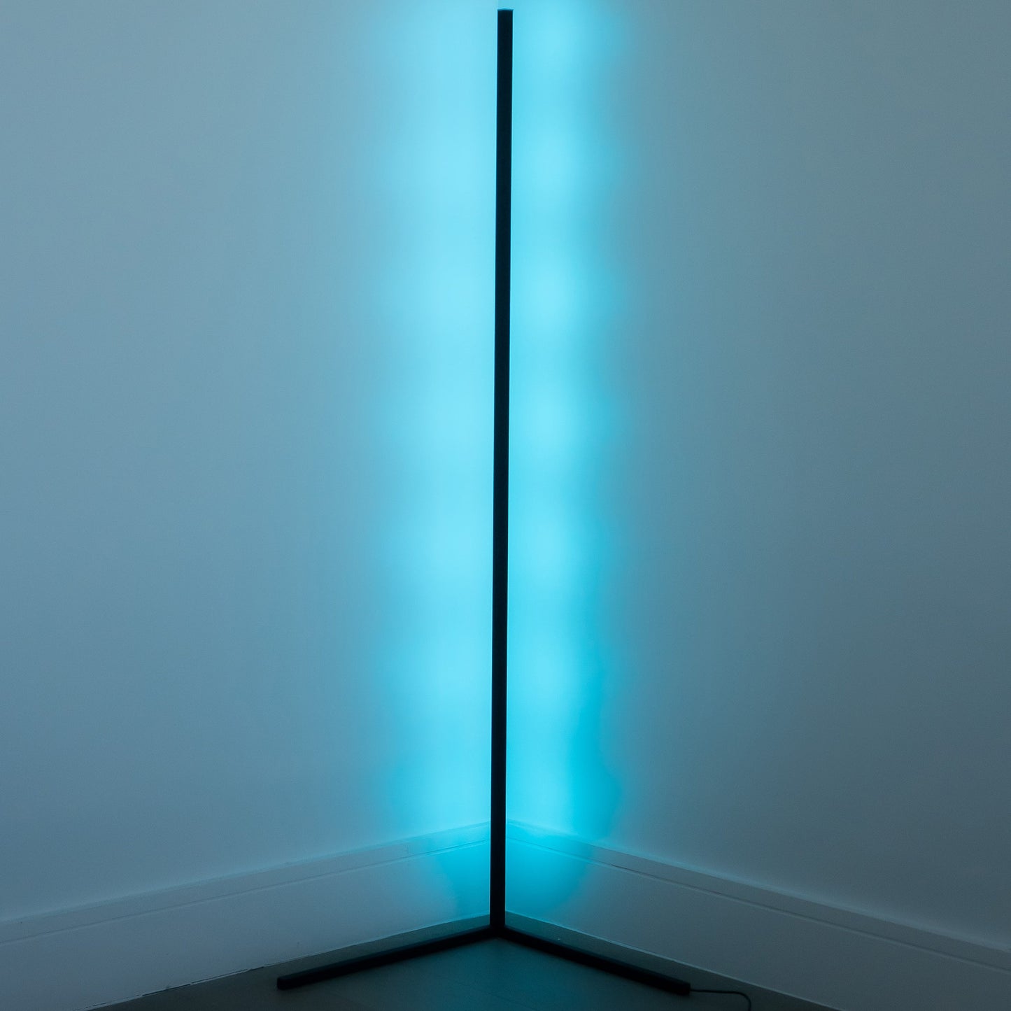 Modern Corner LED Floor Lamp with Energy-Efficient Soft Lighting