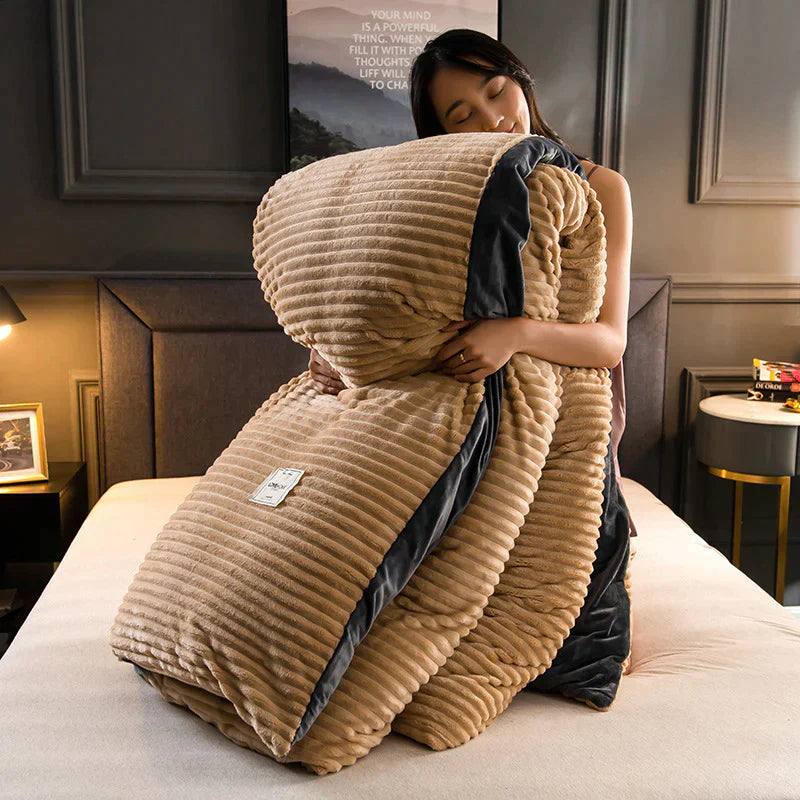 Luxurious Velvet Fleece Duvet Cover for Ultimate Comfort