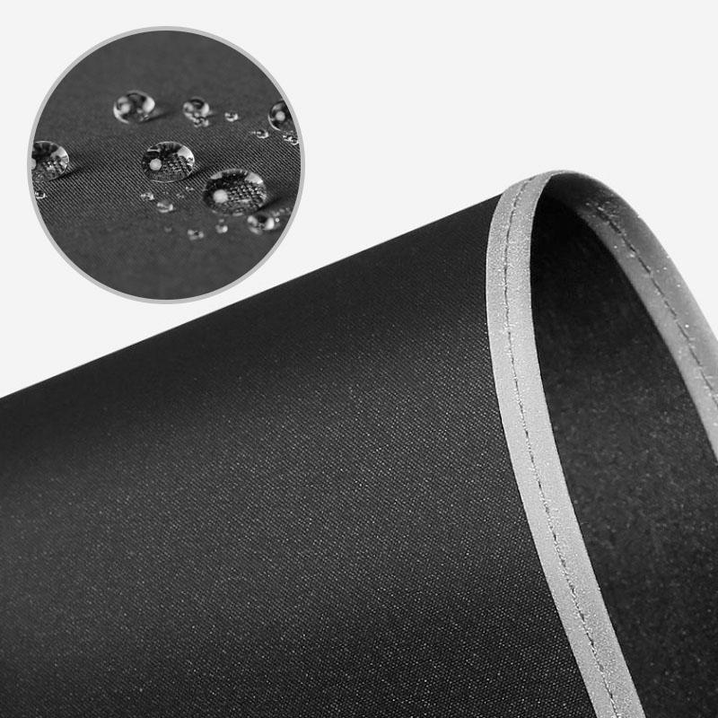 Automatic Inverted Travel Umbrella with LED Light and Reflective Edge
