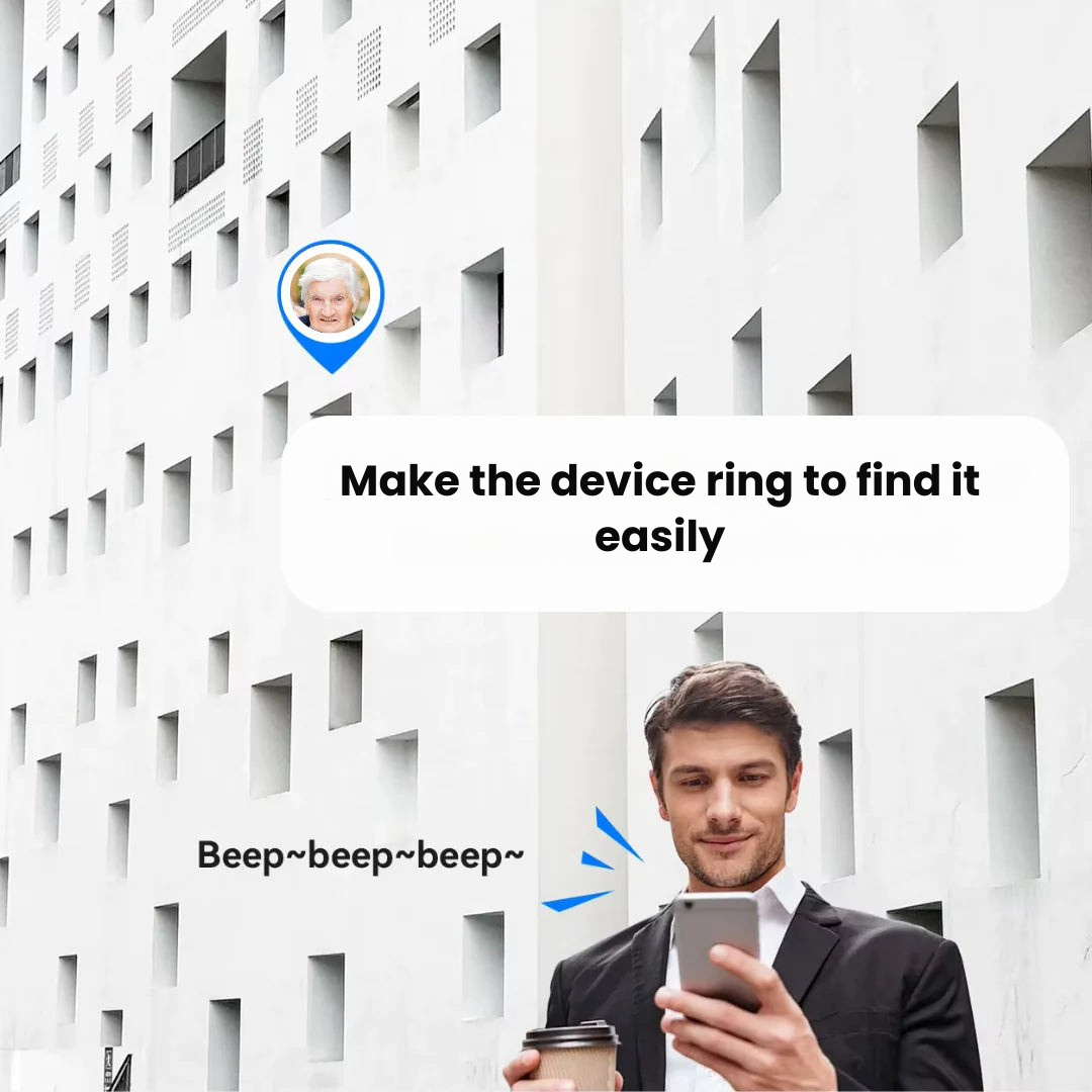 Waterproof Real-Time GPS Tracker for Seniors with No Monthly Fees