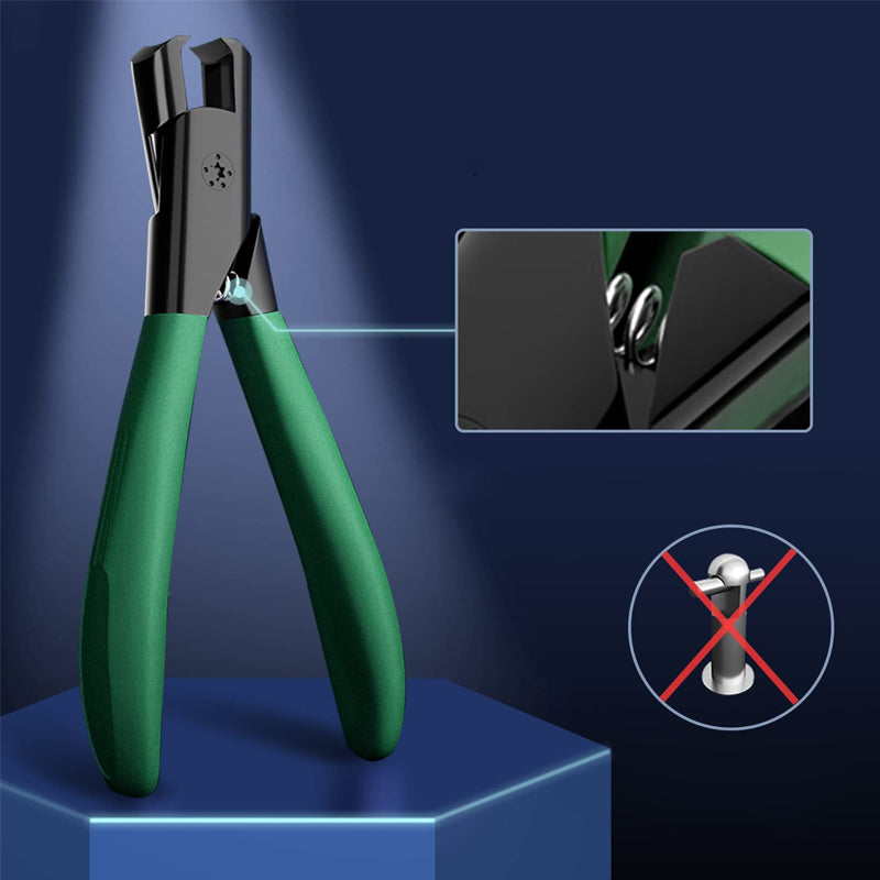 Ergonomic Stainless Steel Nail Clipper with Double-Sided File