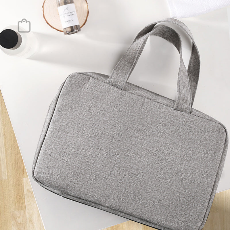 Compact Travel Cosmetic Organizer with 4 Compartments