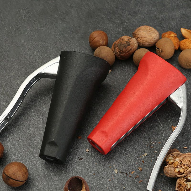 Ergonomic Lever Nutcracker in Red or Black