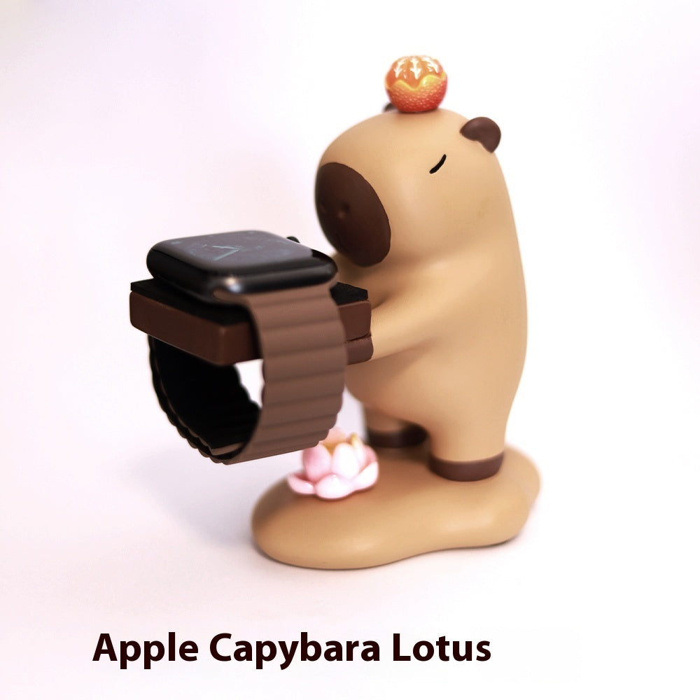 Capybara Apple Watch Charging Dock