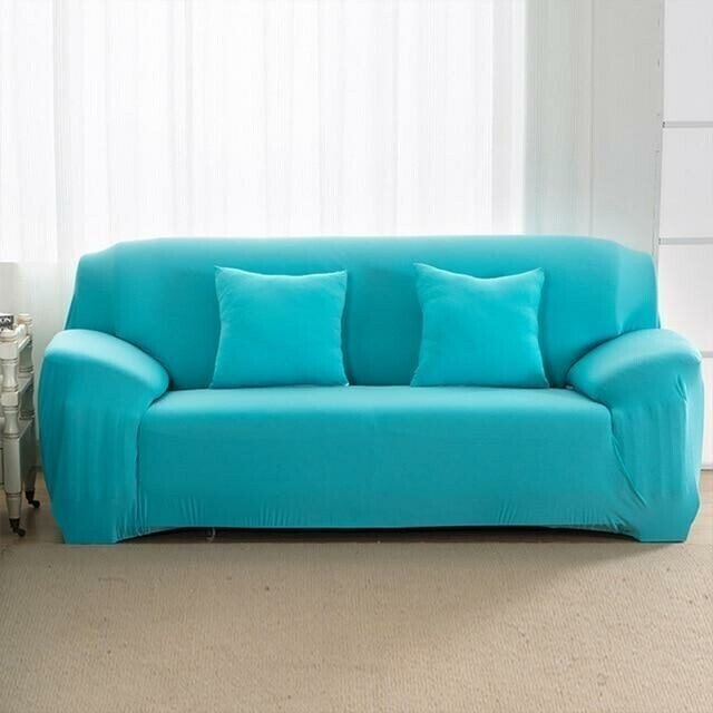 Stretchable Slipcover Sofa Protector in Plain Color