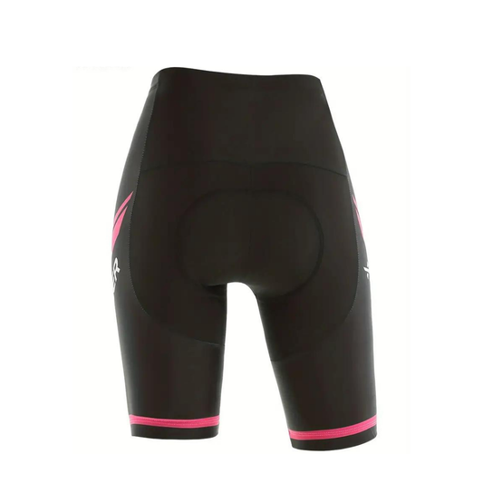Women's Fitted Cycling Shorts with Breathable Stretch Fabric and Soft Padding
