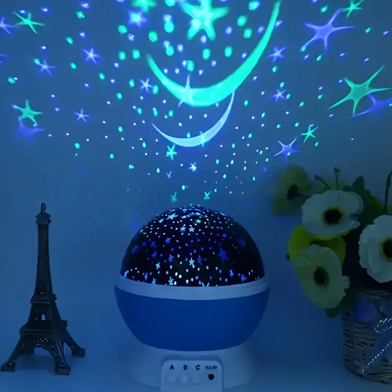 Starry Sky LED Night Light Projector for Kids