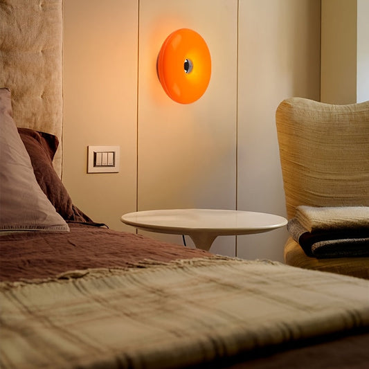 Modern Donut Rechargeable LED Wall Light with Touch Control