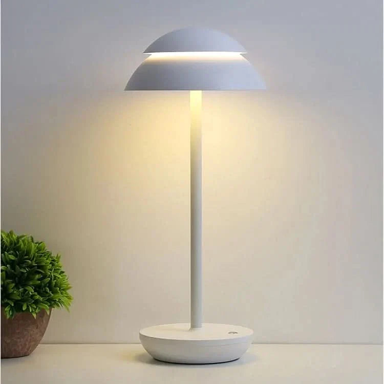 Cordless Scandinavian LED Table Lamp with Touch Dimming