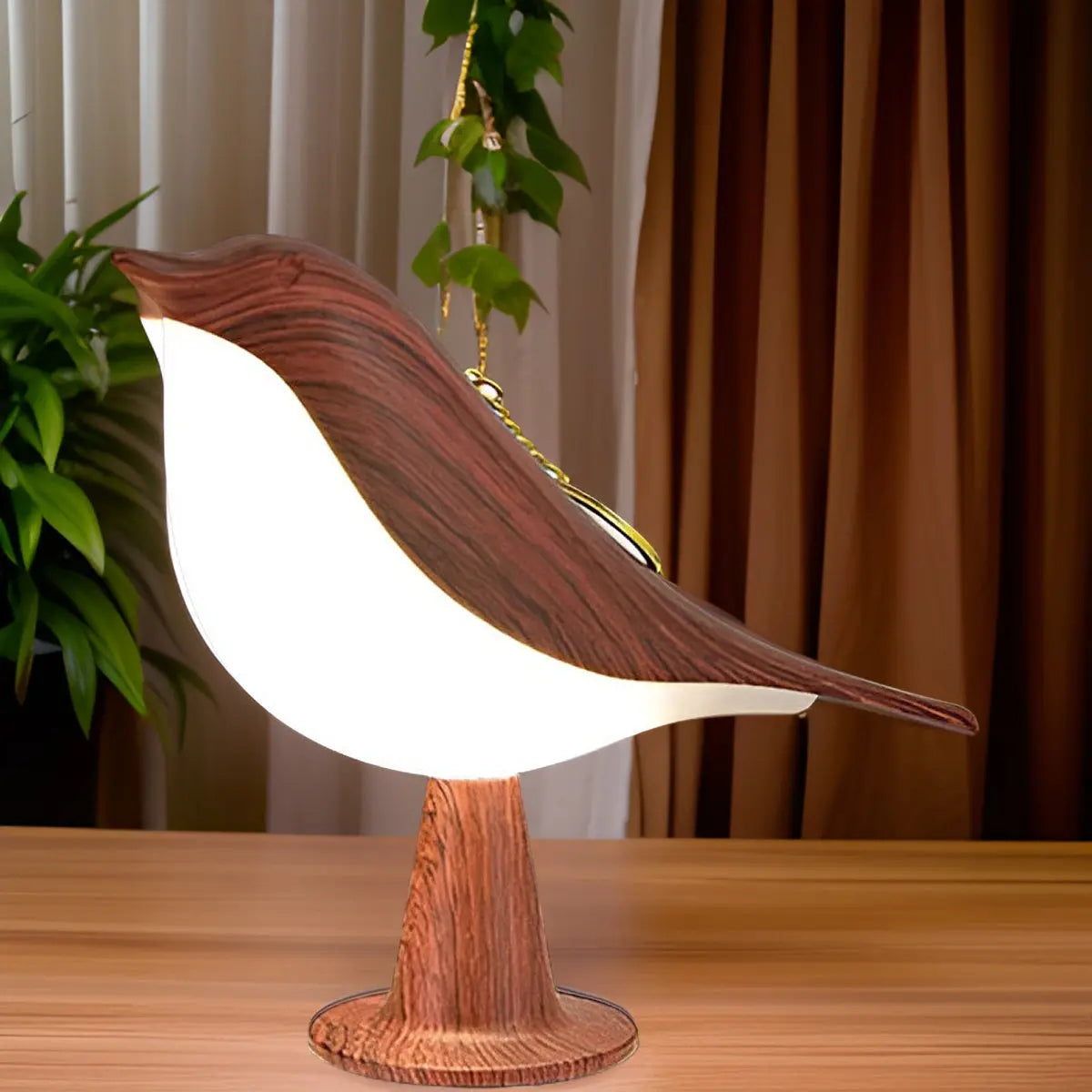 Touch Control Aromatherapy Bird Lamp with Dimmable Light