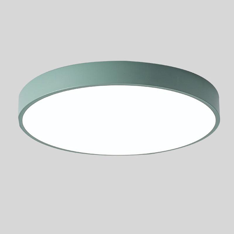 Wood Macaron Round Ceiling Light - Scandinavian Style