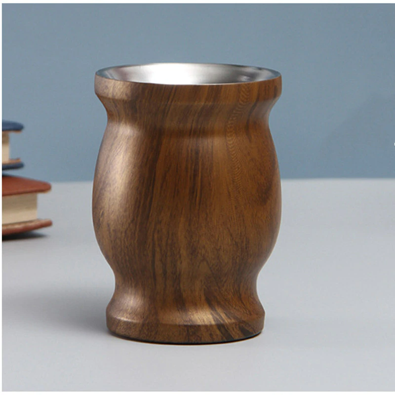 Yerba Mate Cup with Double-Wall Insulation and Comfortable Grip
