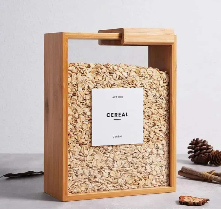 3L Clear Acrylic Food Storage Container