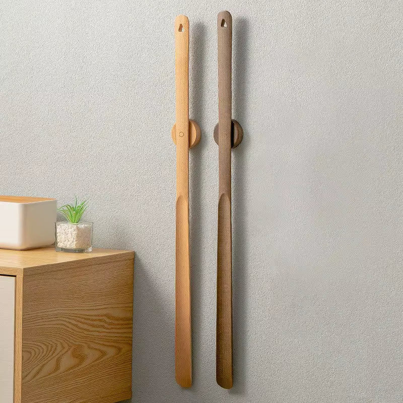 Ergonomic Long Handle Metal Shoe Horn