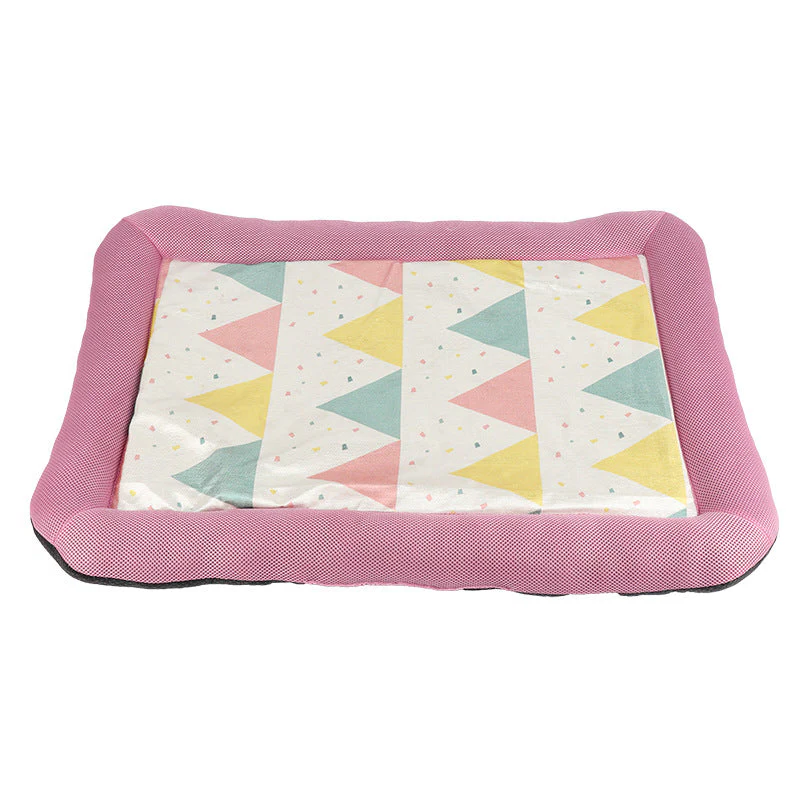 Silky Cooling Mat for Pets - Portable Gel-Infused Comfort