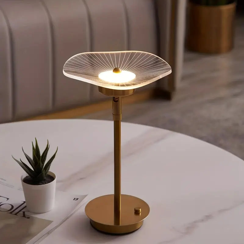 Adjustable LED Desk Lamp with Dimming Feature