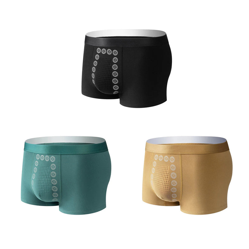 Men's Magnetic Massage Support Underwear with Ergonomic Fit