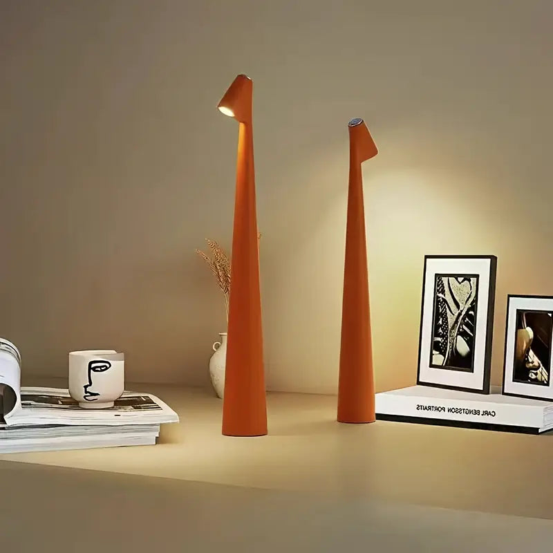 Rechargeable Modern LED Table Lamp - Cordless Metal Light