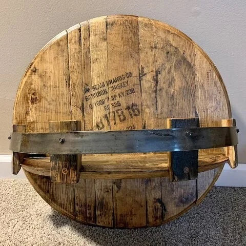 Limited Edition Handcrafted Wooden Beverage Display Stand