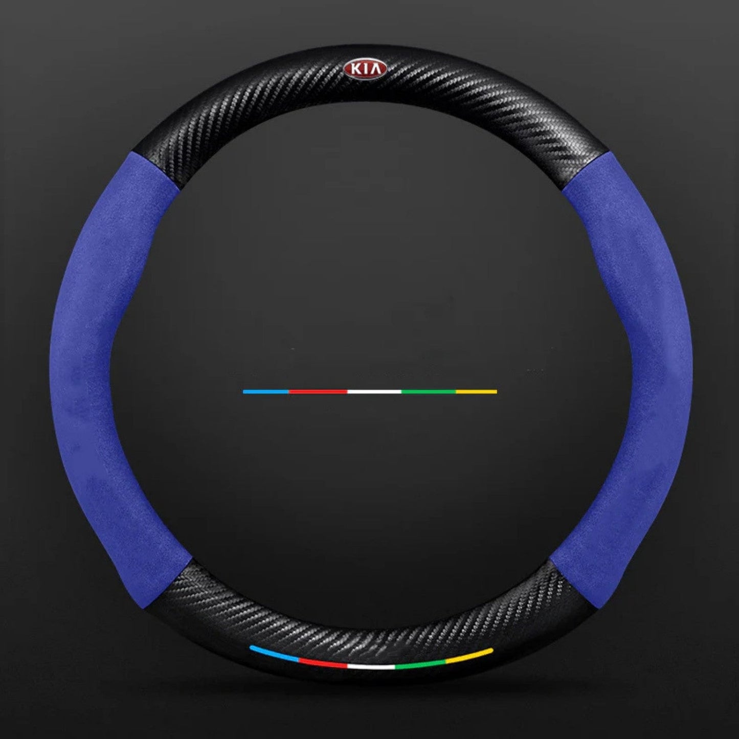 Breathable Anti-Slip Synthetic Leather Steering Wheel Cover