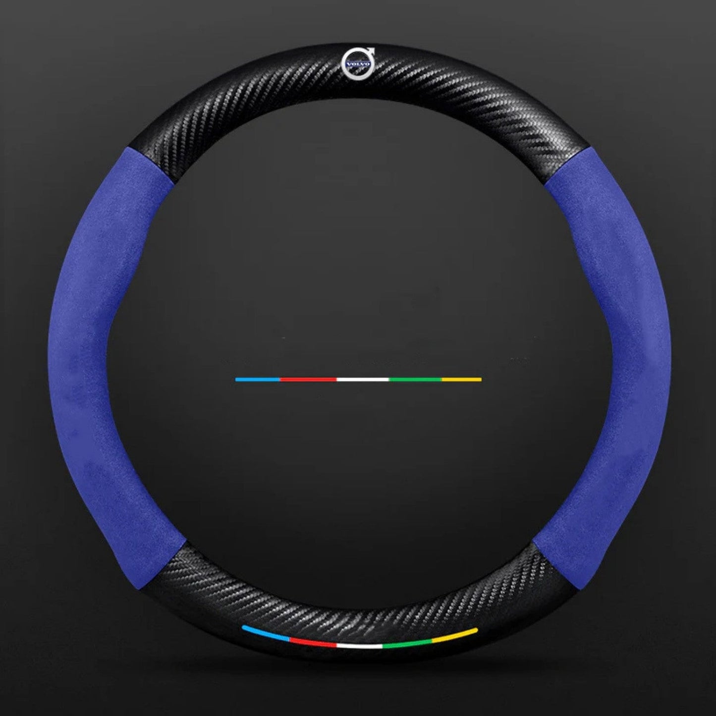 Breathable Anti-Slip Synthetic Leather Steering Wheel Cover
