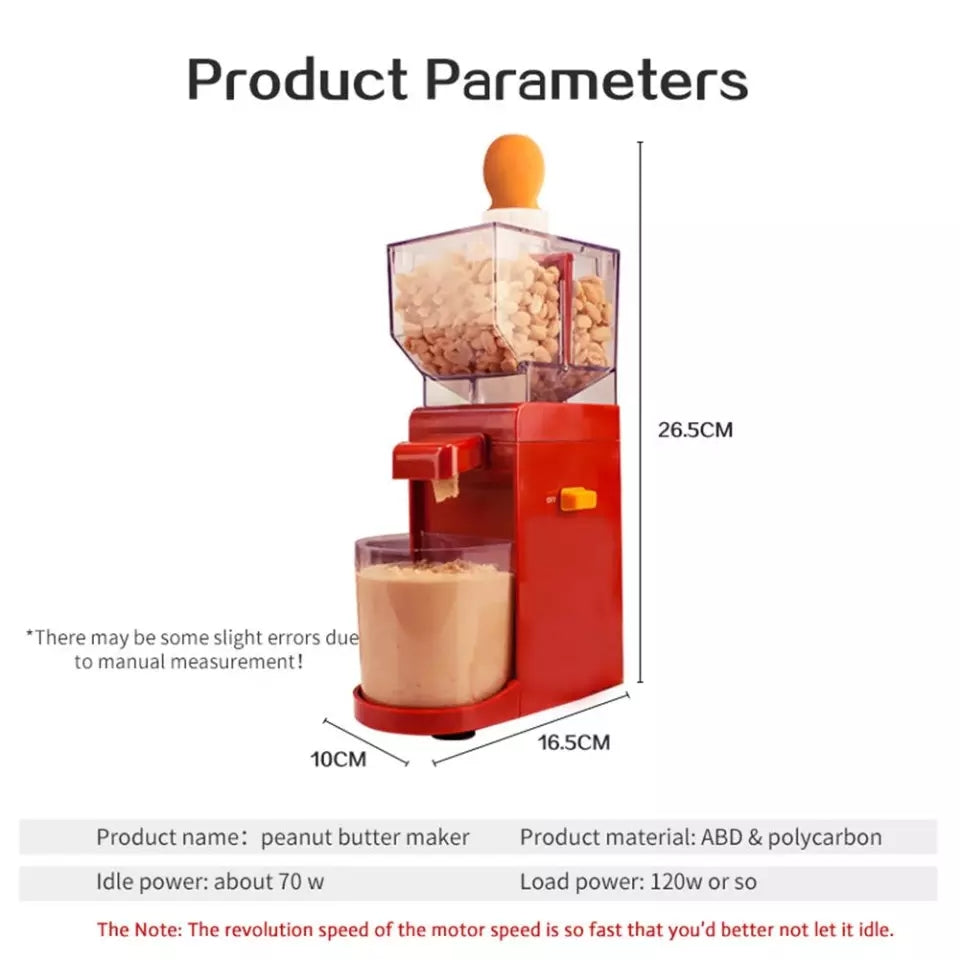 Electric Peanut Butter Maker 17 oz