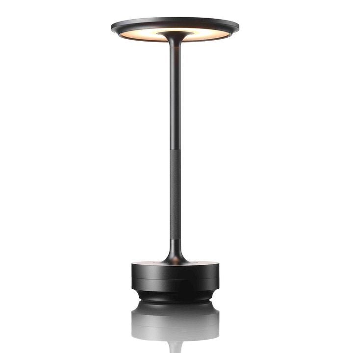 Cordless Dimmable Aluminum Table Lamp - Rechargeable Touch Light