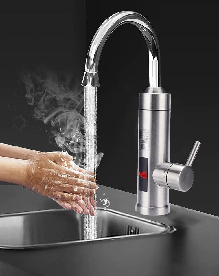 Electric Touchless Kitchen Faucet with Water Filter and Temperature Control