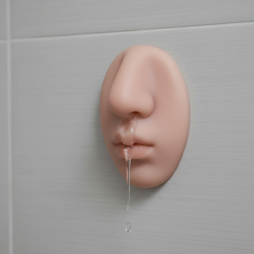 Realistic Nose Wall-Mount Soap Dispenser Silicone Prank Gadget